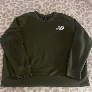 New Balance XL Olive Crewneck Sweatshirt